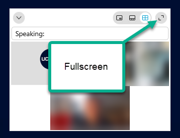 fullscreen button